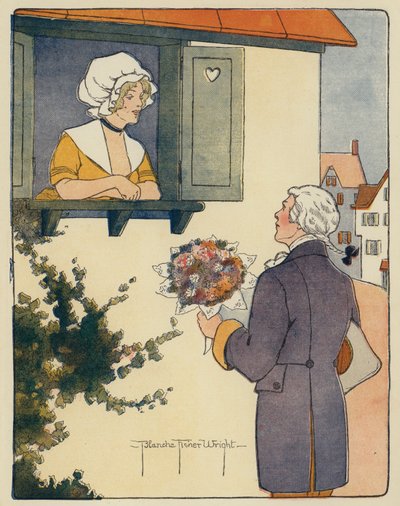若いロジャーとドリー 作： Blanche Fisher Wright